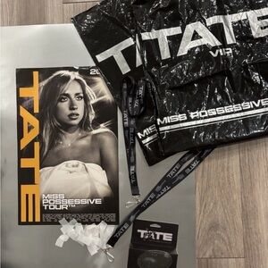 TATE Miss Possessive Tour Poster and Merchandise Set